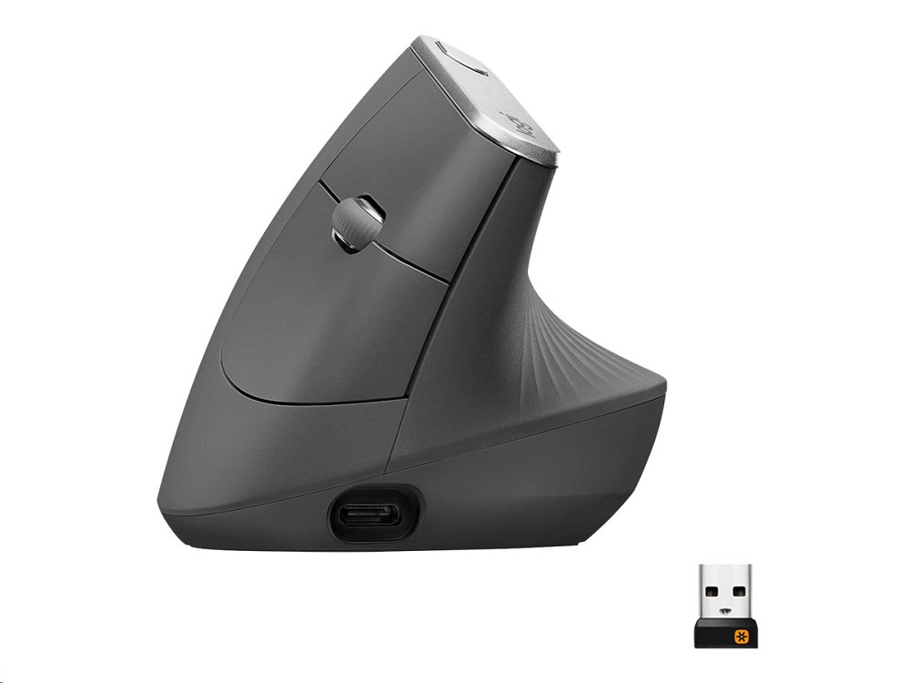 LOGITECH MX Vertical Advanced Ergonomic Mouse - GRAPHITE